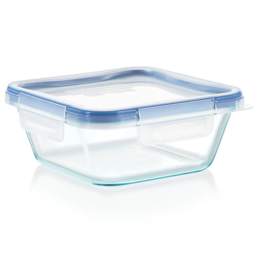 Total Solution Glass 4-Cup Square with Lid